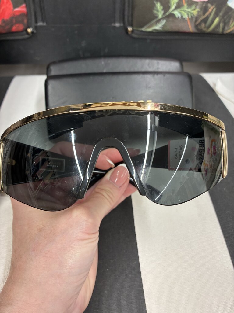 Versache Tribute Gold Trim Sunglasses