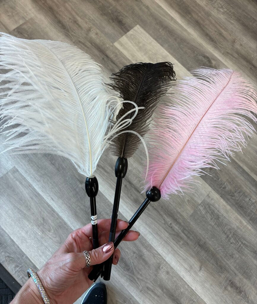 Quinte Feathers Ostrich Feather Pen