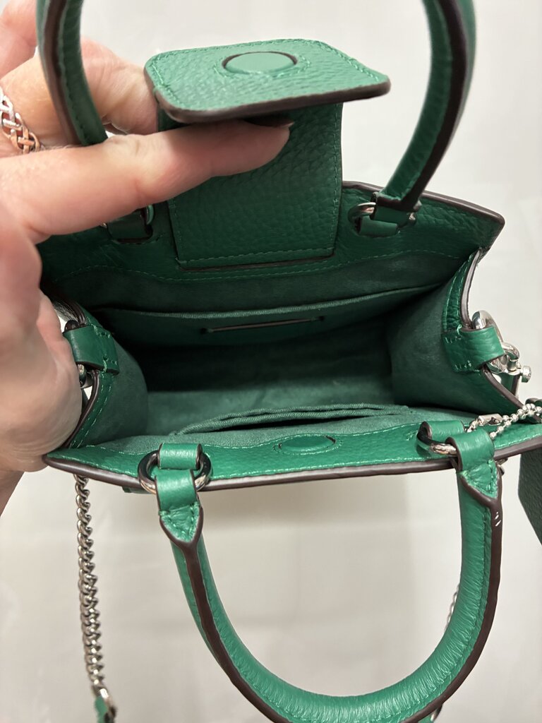 Coach Mini Pepper Leather B ag