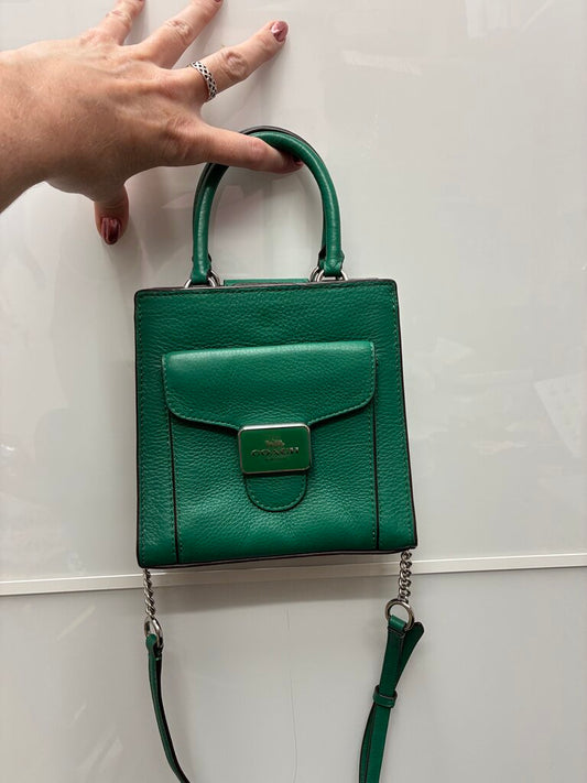 Coach Mini Pepper Leather B ag