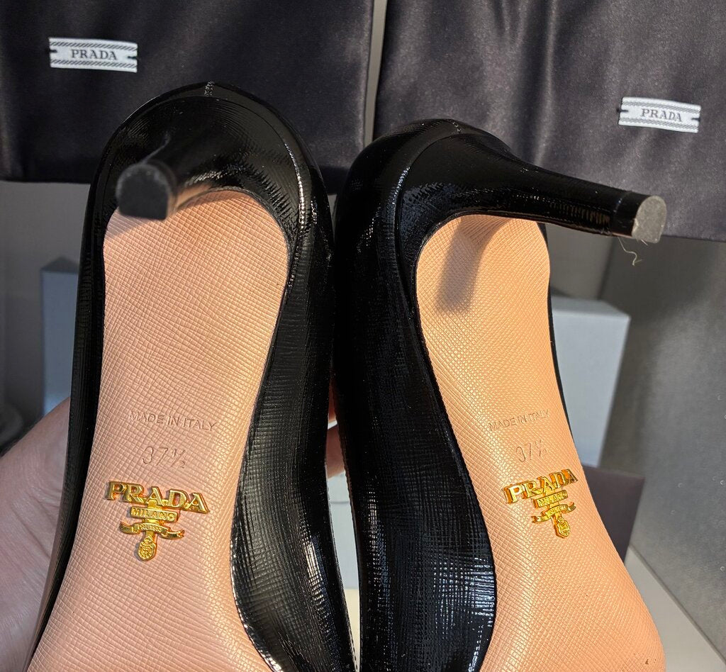 Prada Calzature Donna Heels 37.5 Fits 8