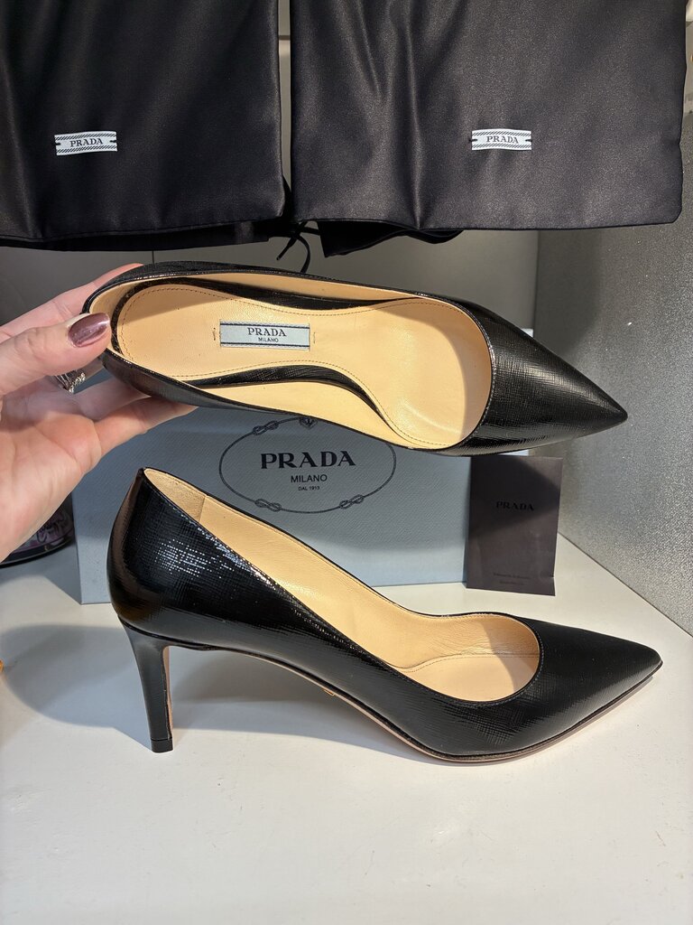 Prada Calzature Donna Heels 37.5 Fits 8