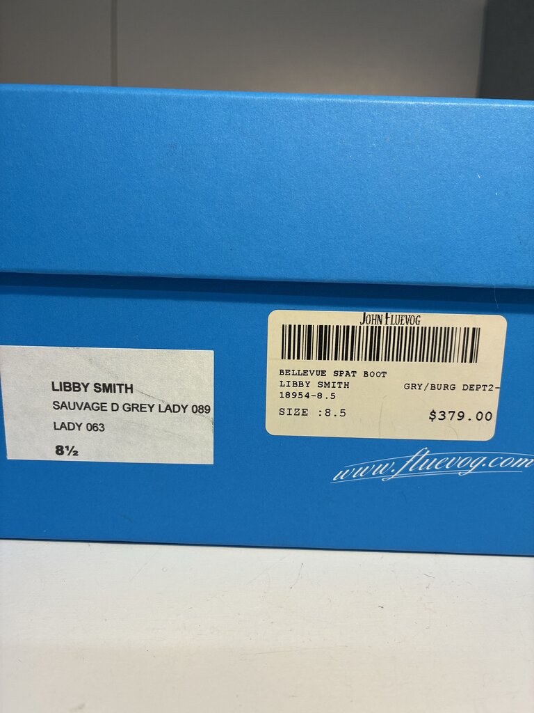 John Fluevog Libby Smith Spat Boots 8.5