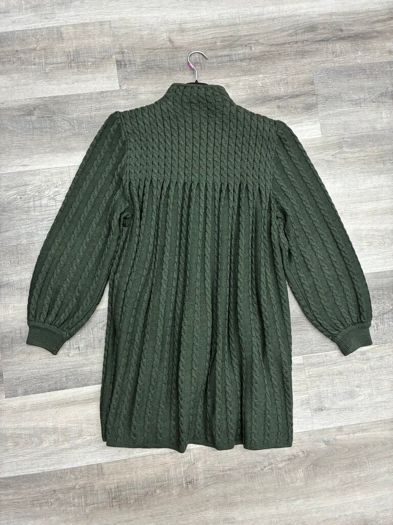 Valentino Long Wool Cableknit Cardigan 44/10