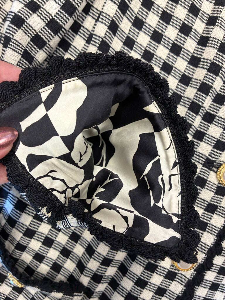 St. John Knit & Silk Blazer Small