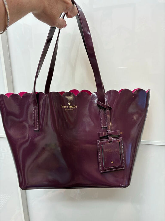 Kate Spade Scalloped Edge Bag & Card Holder