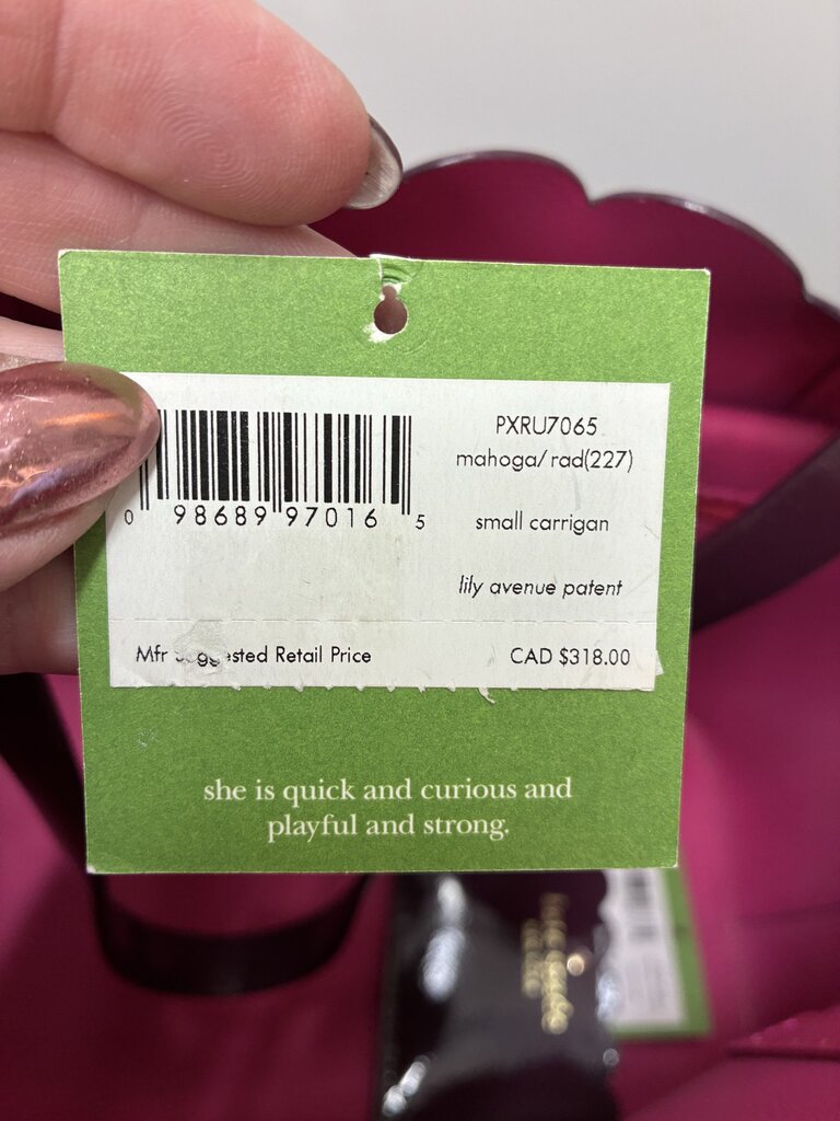 Kate Spade Scalloped Edge Bag & Card Holder