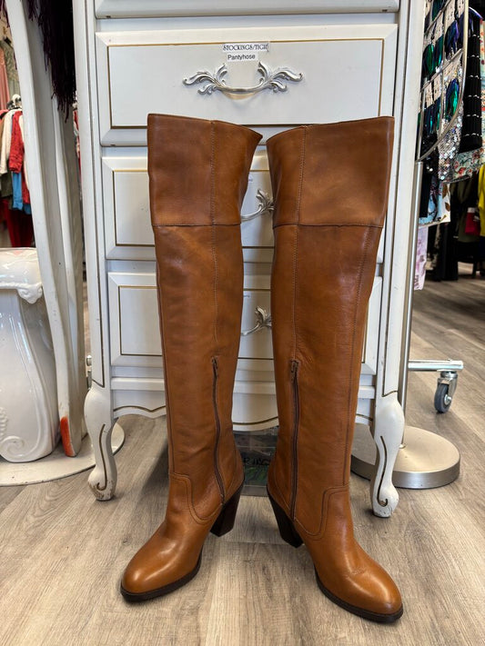 Corso Como Tall Leather Boots Size 7.5