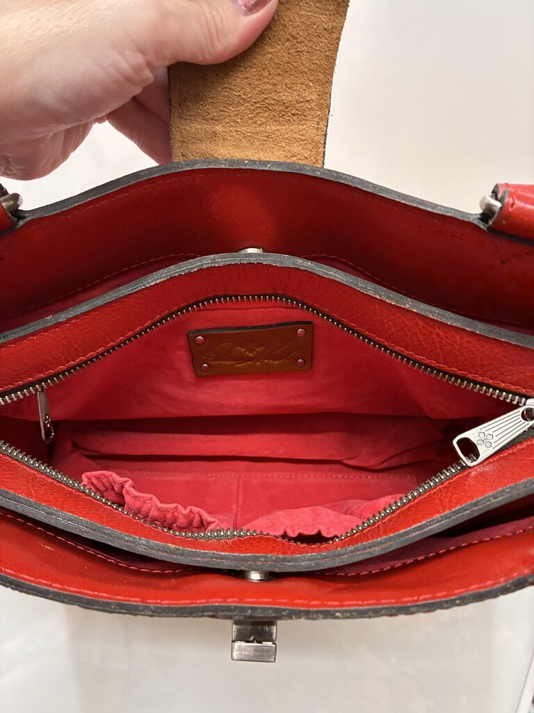 Patricia Nash Rosina Cutout Leather 2 Handle