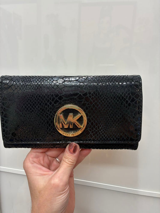 Michael Kors Python Embossed Leather Wallet