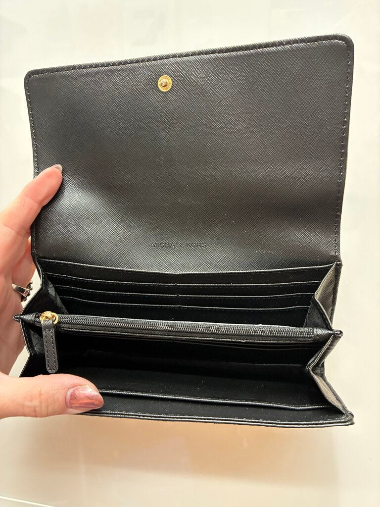 Michael Kors Python Embossed Leather Wallet