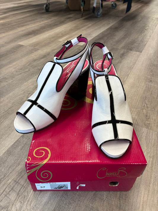 $340 Block Heel Peep