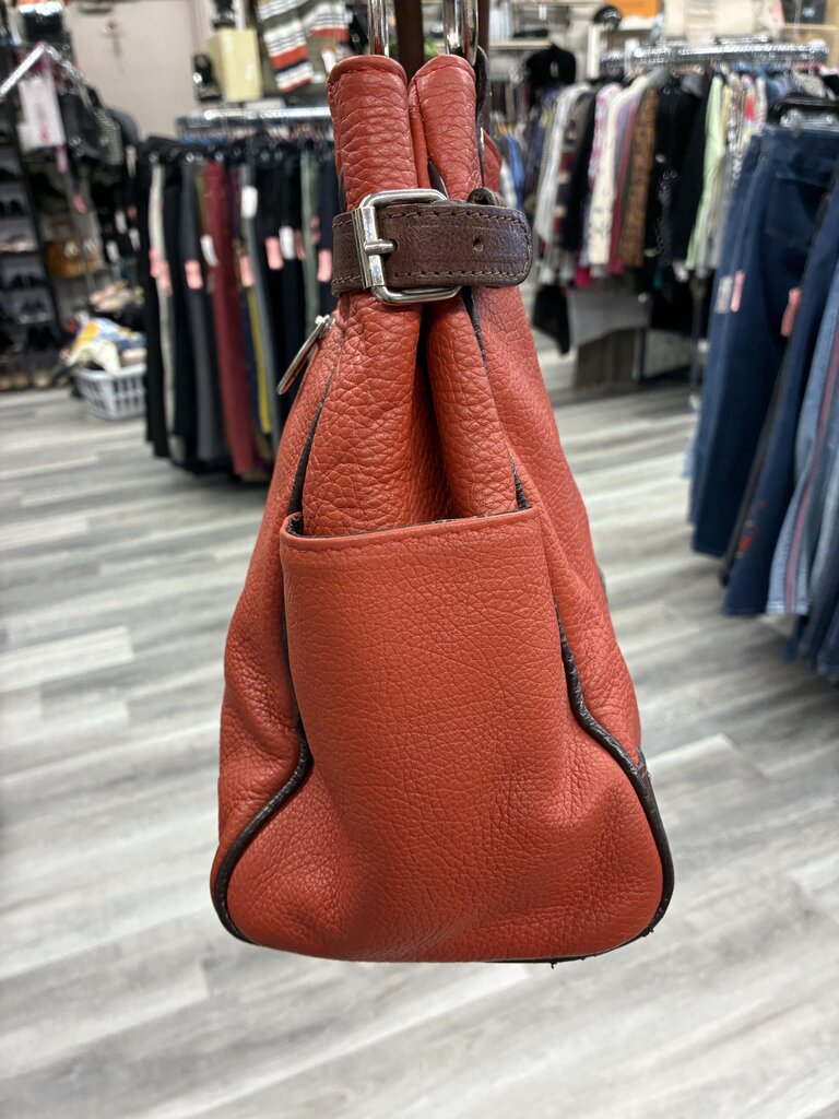 Valentina Leather 2 Handle Bag