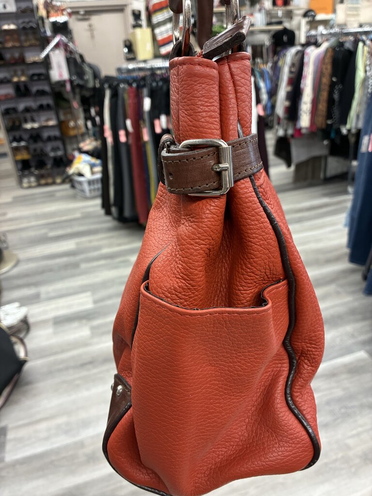 Valentina Leather 2 Handle Bag