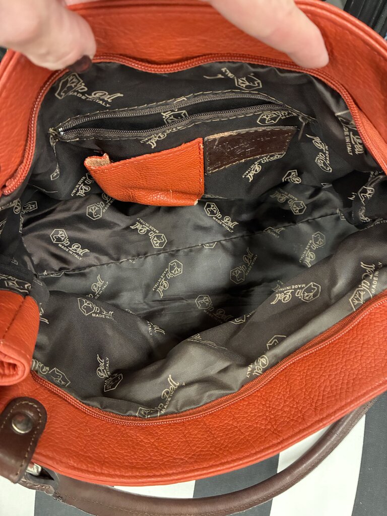 Valentina Leather 2 Handle Bag