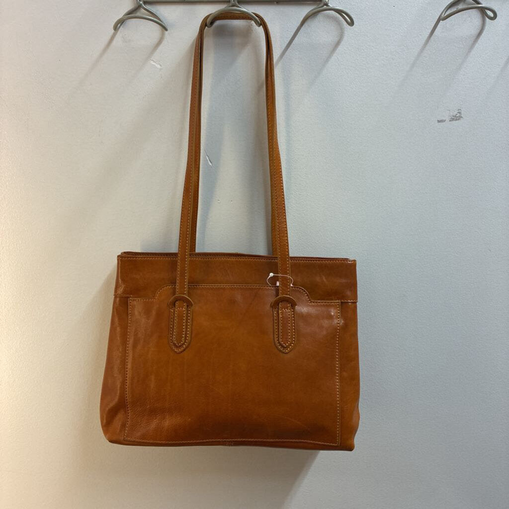 Made in Italy Leather 2 Handle Tote