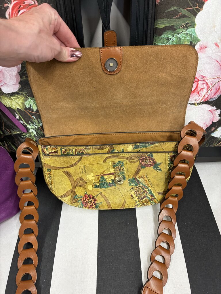 Patricia Nash Vilette Chainlink Leather Bag