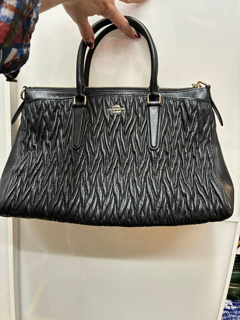 Coach Madison Kimberly Carryall Leather Bag