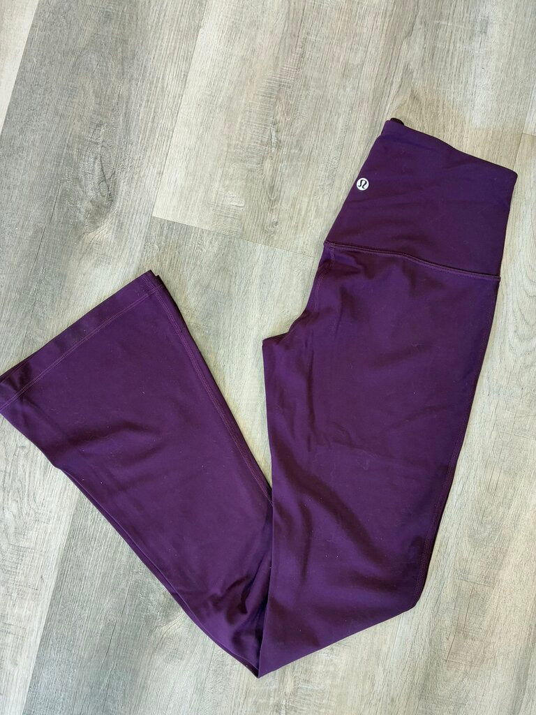 Lululemon Bell Bottom Purple Athletic Pant 6