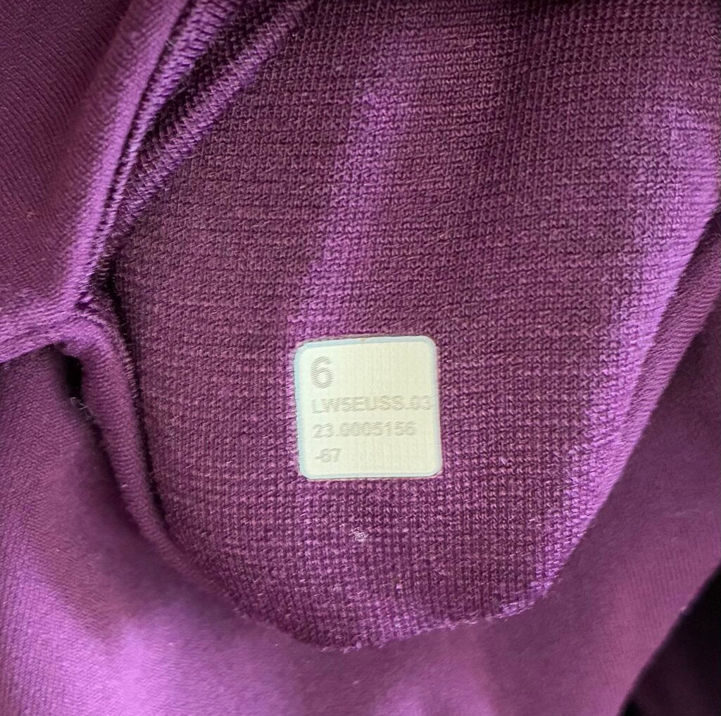 Lululemon Bell Bottom Purple Athletic Pant 6