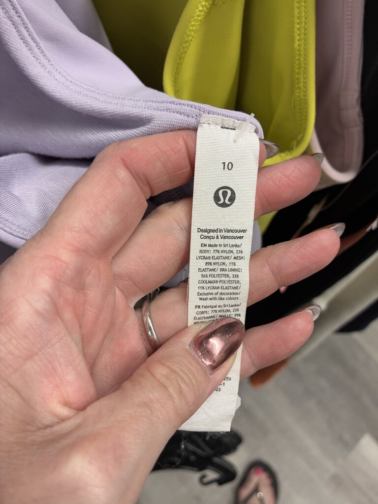 Lululemon Sports Bra/Top 12
