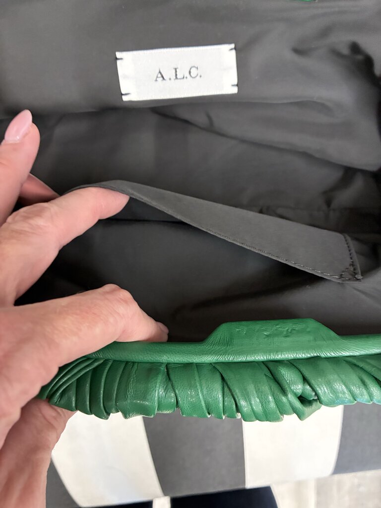 A.L.C. Romeo Pleated Hinge Clutch