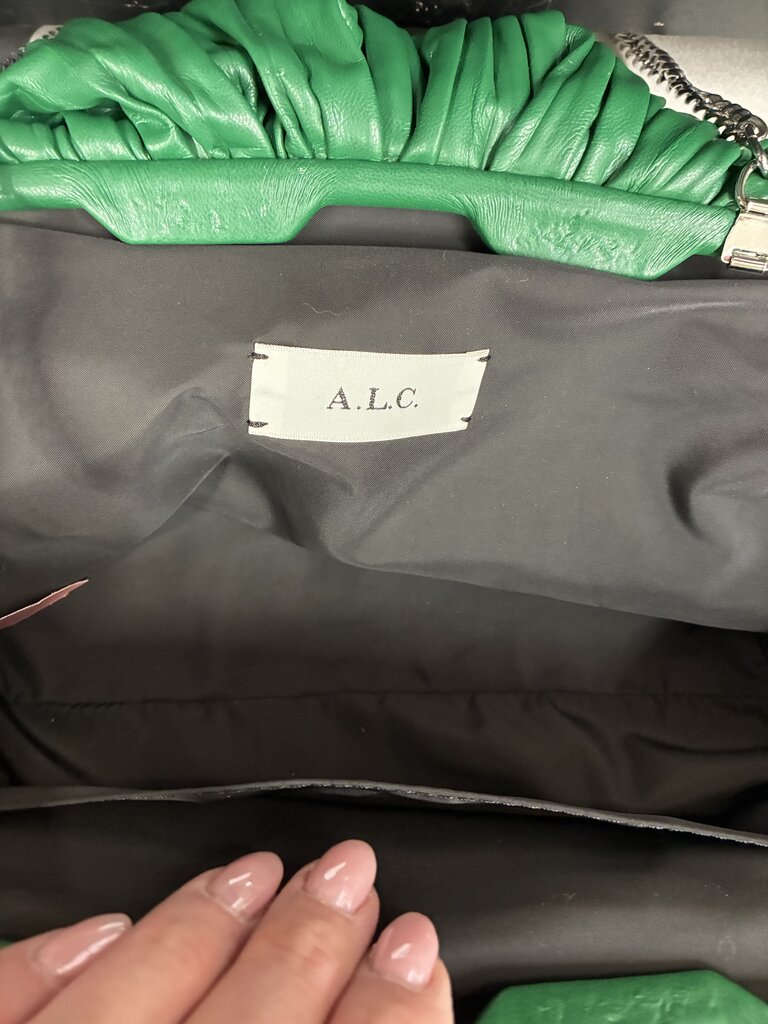A.L.C. Romeo Pleated Hinge Clutch