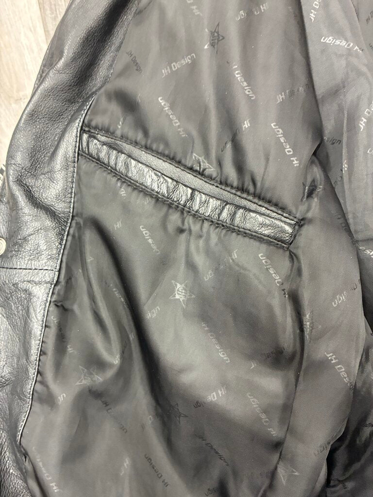 Ford Mustang Mens Size 2xl Leather Jacket