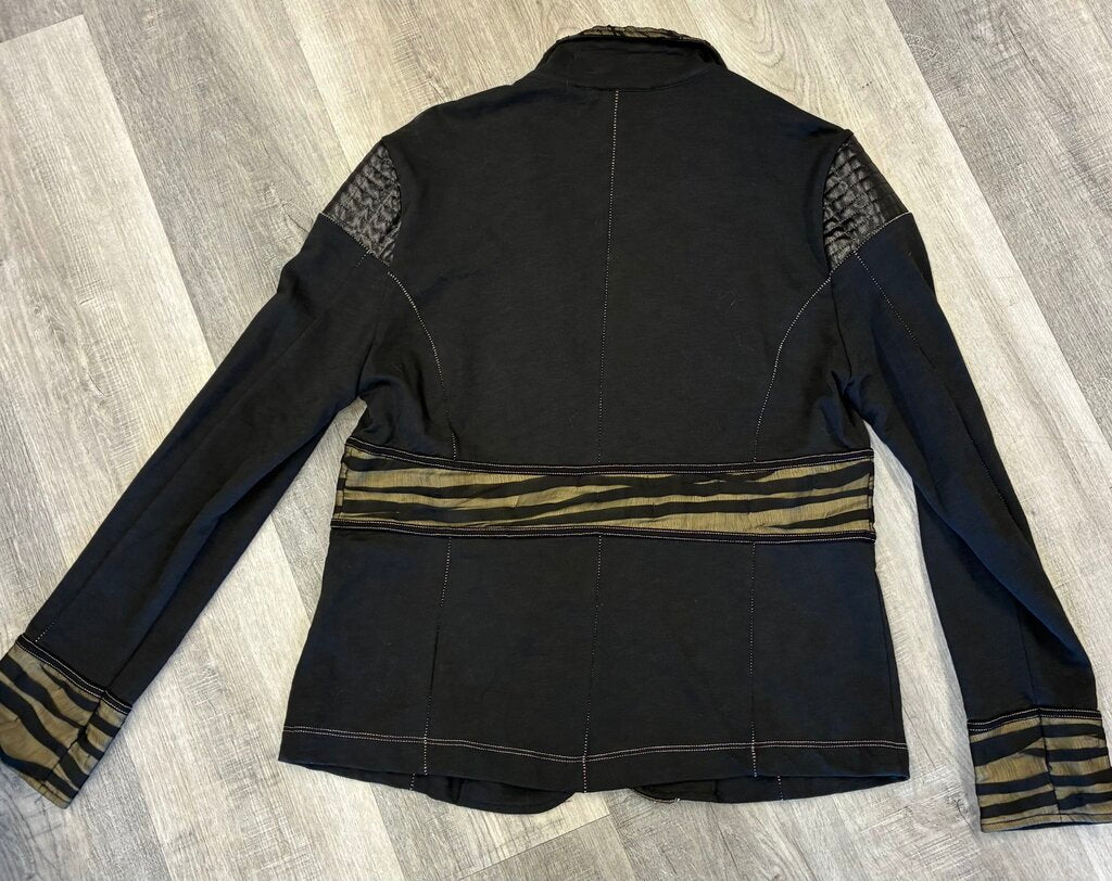 Eliza Cavaletti Funky 3 Button Blazer XL
