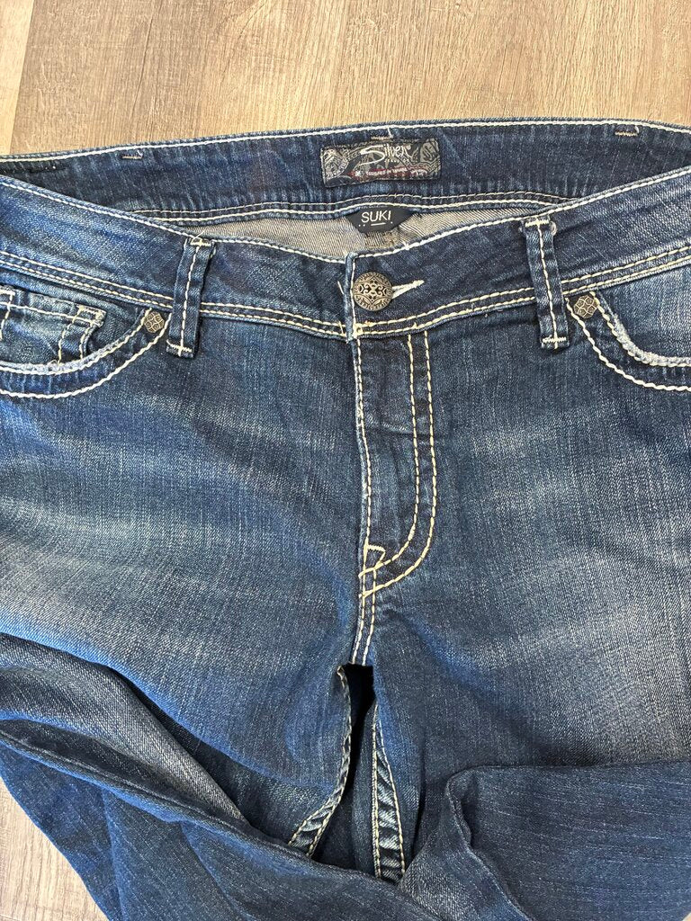 Silver Suki Tall Jeans 36/34