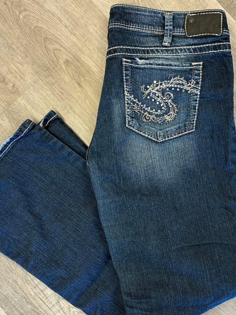 Silver Suki Tall Jeans 36/34