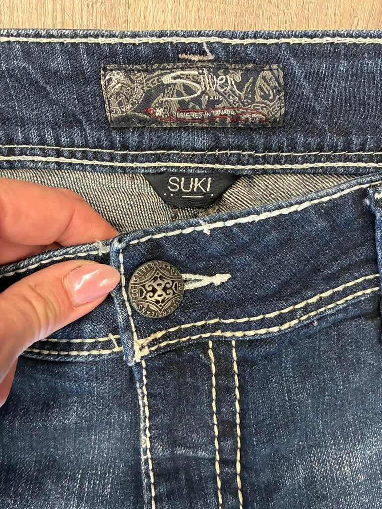 Silver Suki Tall Jeans 36/34
