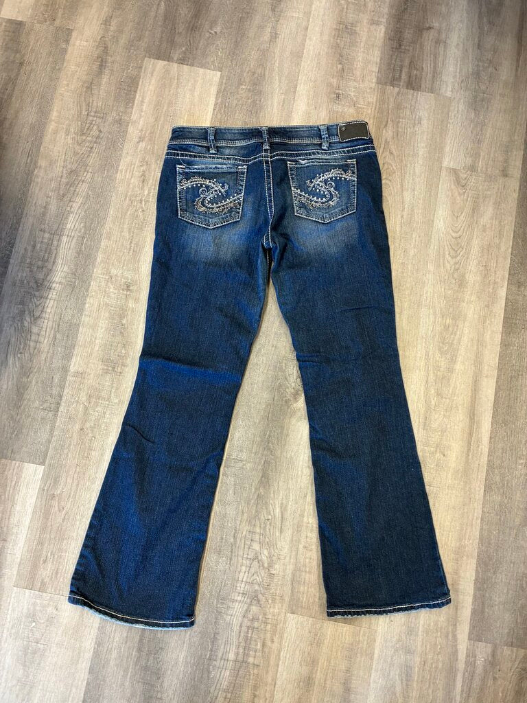 Silver Suki Tall Jeans 36/34