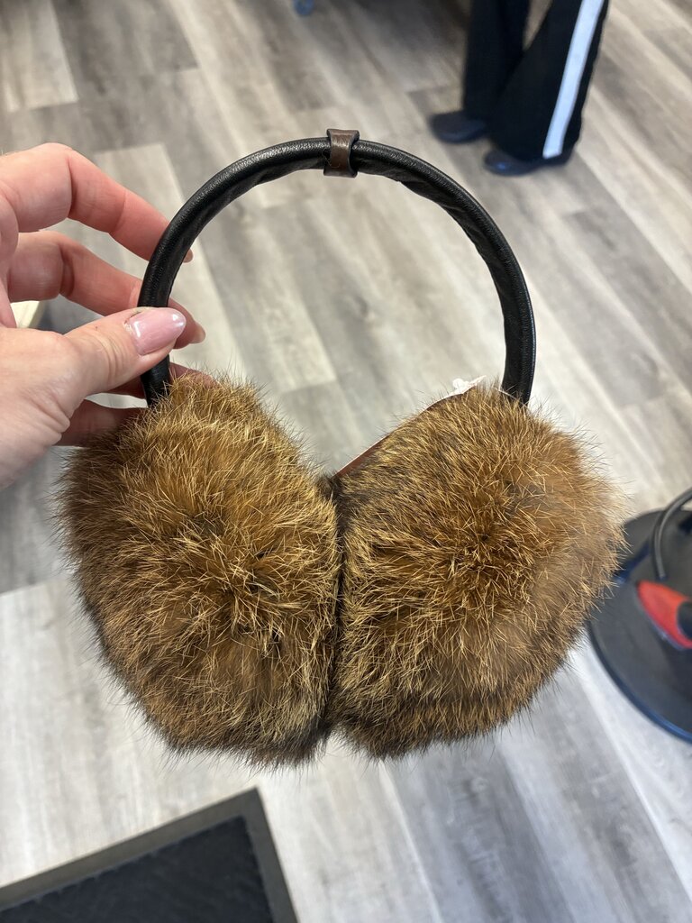 Rudsak Rabbit Fur Ear Muffs