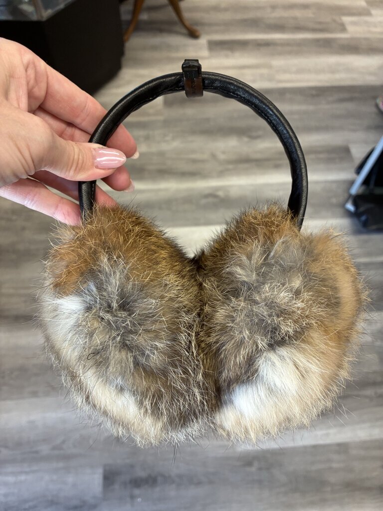 Rudsak Rabbit Fur Ear Muffs