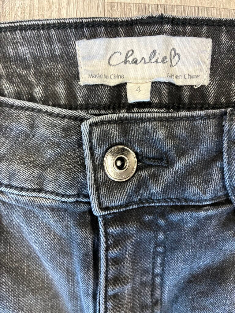 Charlie B Sparkle Jeans Size 4