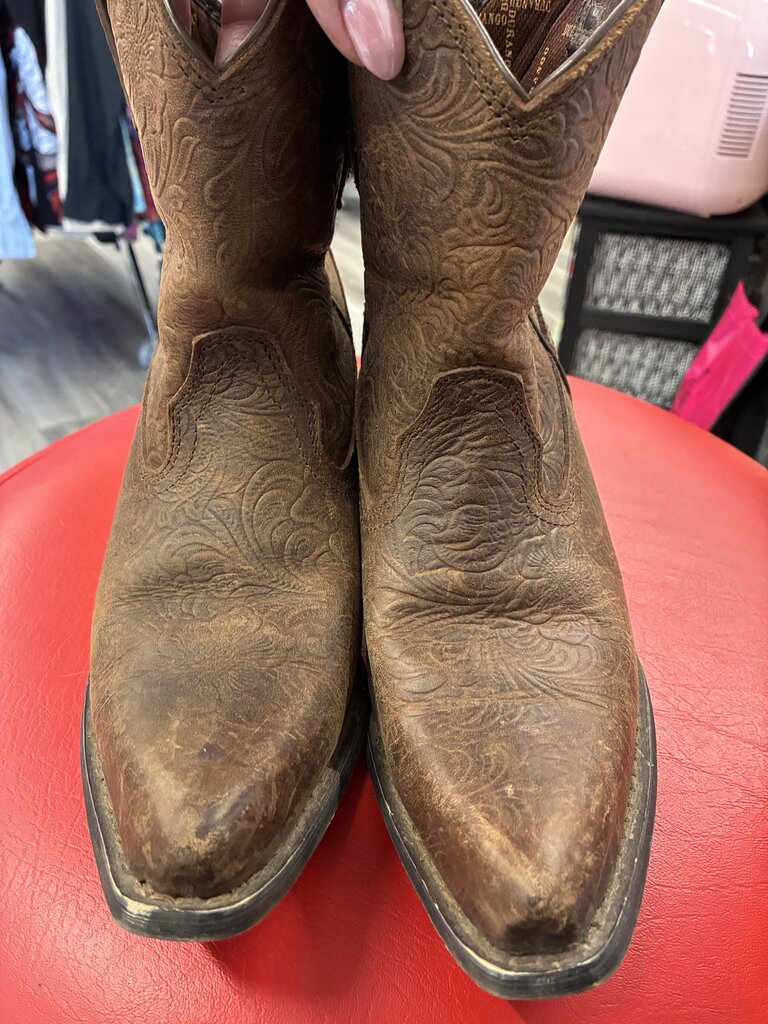 Durango Short Leather Boots Size 38.5