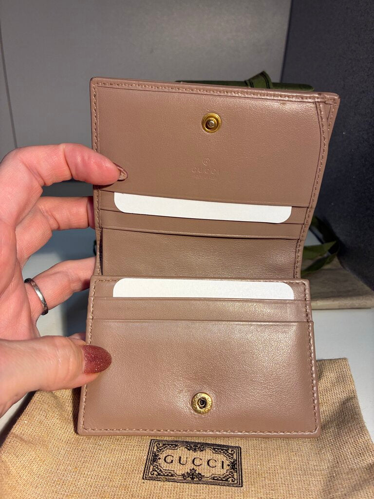 Gucci Marmont Card Case Wallet