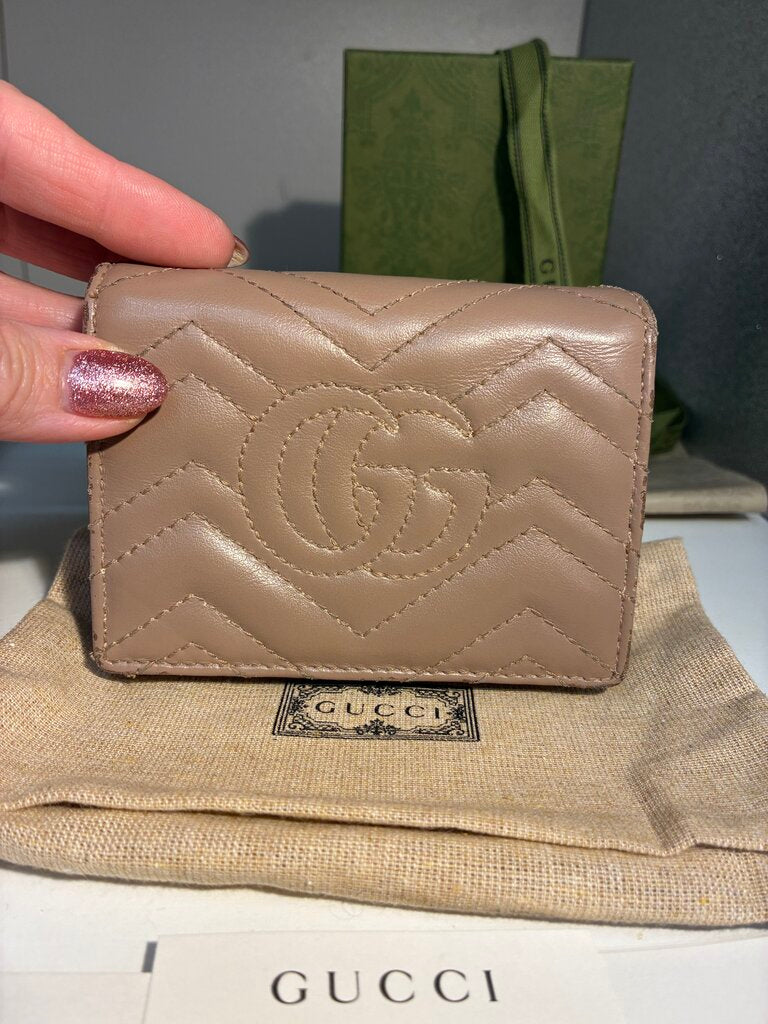 Gucci Marmont Card Case Wallet